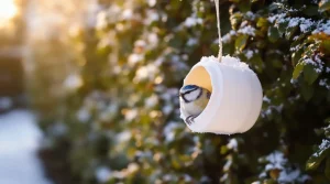 Arrêtez de jeter ce pot en plastique : les oiseaux en raffolent surtout en hiver