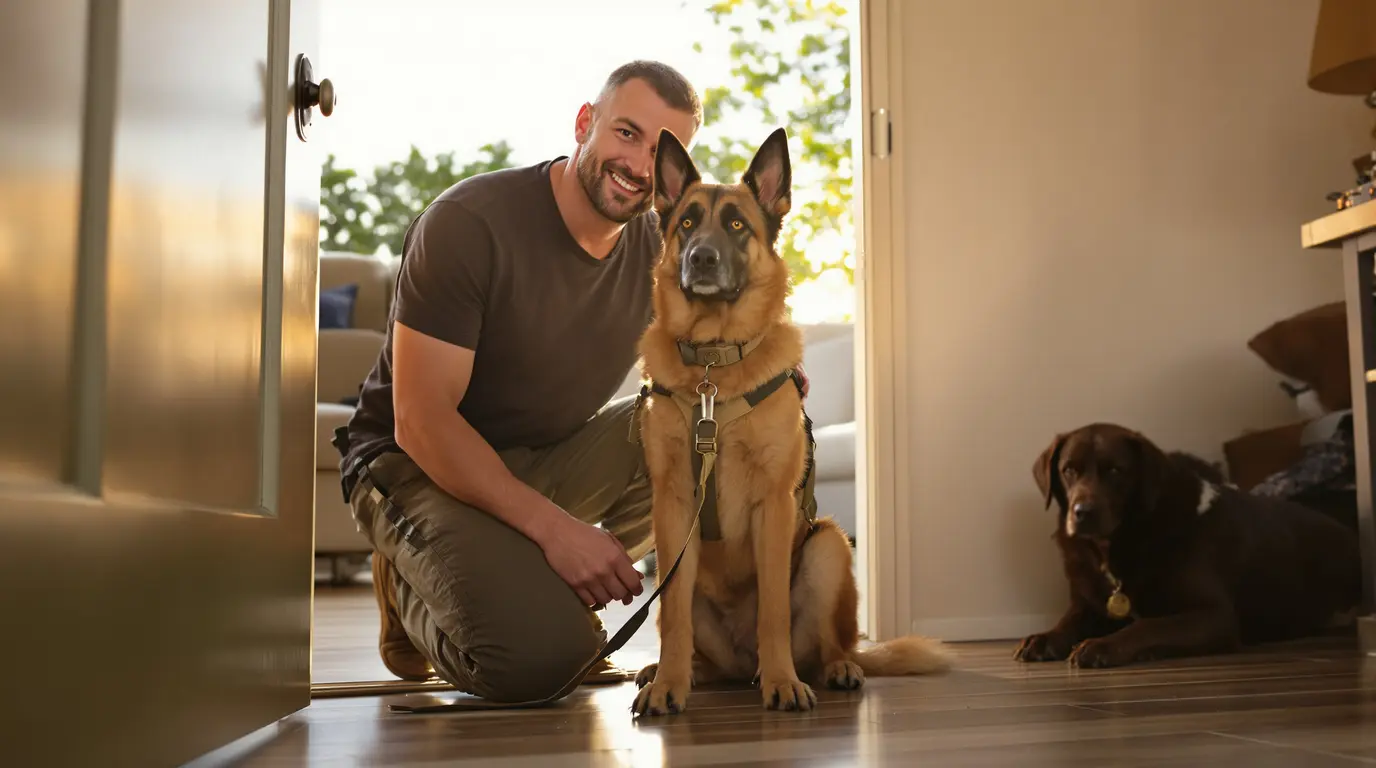 Pour rester avec le Malinois qui l’accompagnait en mission, ce maître-chien l’adopte à la retraite Pour rester avec le Malinois qui l’accompagnait en mission, ce maître-chien l’adopte à la retraite