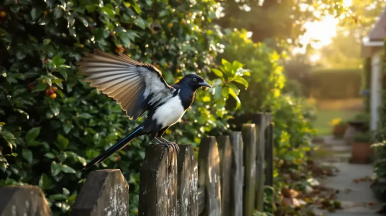 Que signifie la présence d’une pie dans votre jardin ? La vérité sur ce signe que beaucoup ignorent