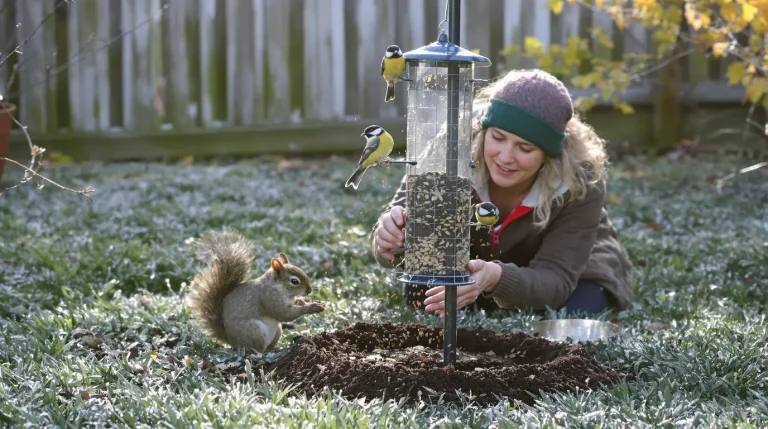 Pourquoi les jardiniers saupoudrent désormais du café sur les mangeoires à oiseaux